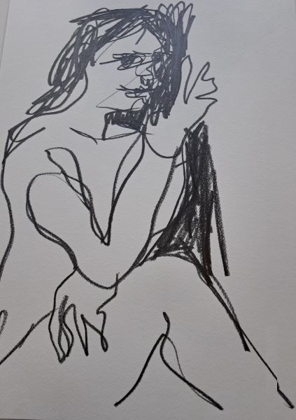 [2024] Untitled, Graphite on paper, Size Unknown